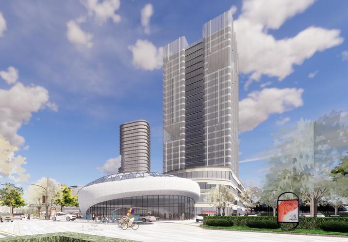 朗诗售楼示范区建筑模型设计